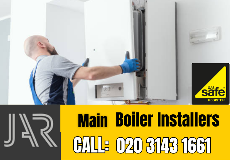 Main boiler installation North Finchley